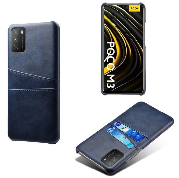 Backcover + Screenprotector voor Xiaomi Poco M3 _ Blauw, Verzenden, Nieuw, Hoesje of Tasje
