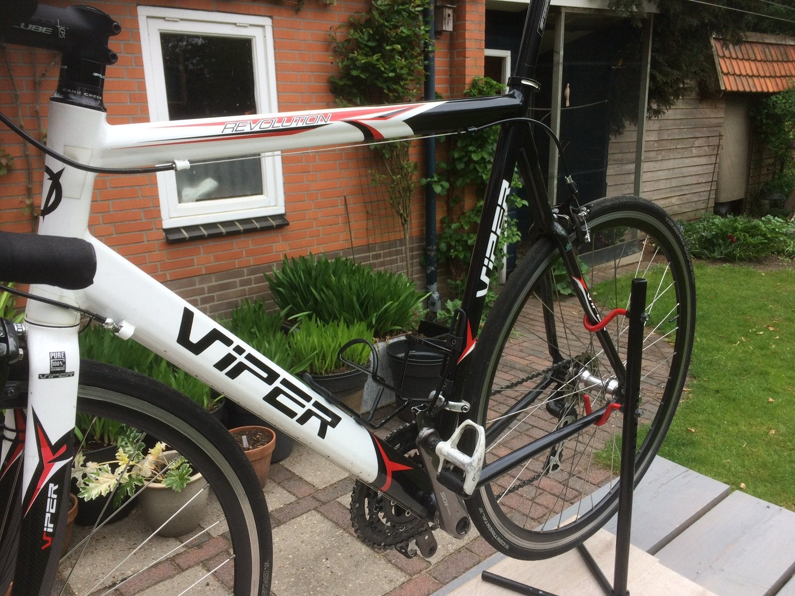 Racefiets, Viper, handmade in Luik, 28 inch, Gebruikt, 10 tot 15 versnellingen, Velgrem