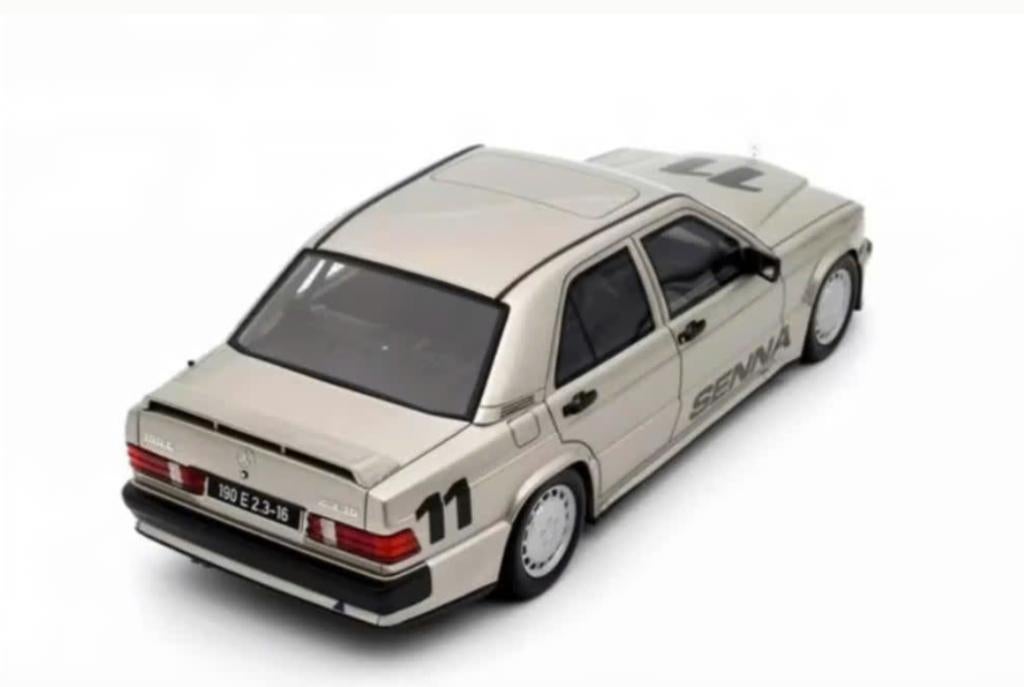 Mercedes Benz 190E 2.3 16 W201 SENNA 1/18 OTTO MOBILE 1041, Verzenden, Nieuw, Auto, OttOMobile