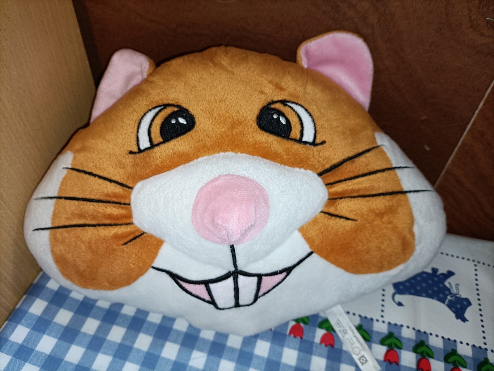 AH hamster kussen oude versie 32 cm groot, Ophalen of Verzenden, Zo goed als nieuw, Overige typen