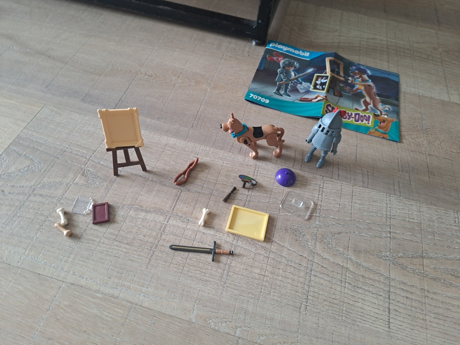 Playmobil Scooby-Doo! Set 70709 met Scooby en ridder, Ophalen of Verzenden, Gebruikt