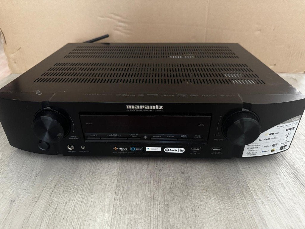 Marantz NR1510 Slimline 5.2 Receiver, Overige systemen, Zo goed als nieuw, 120 watt of meer, Ophalen