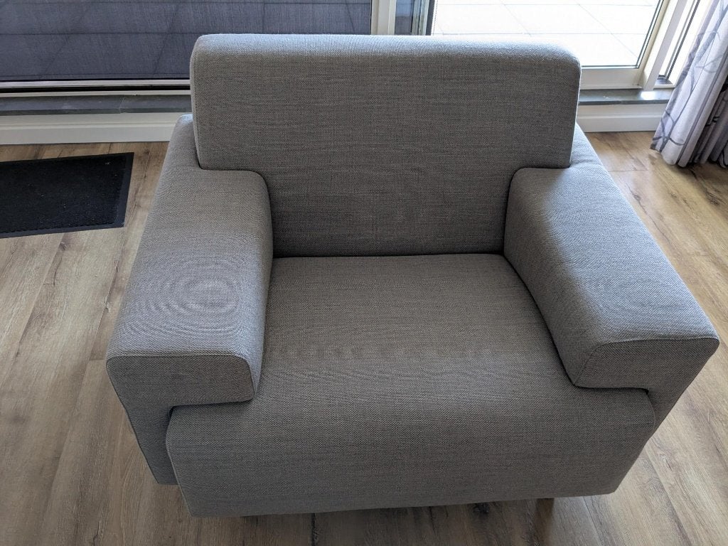 Fauteuil, Loveseat Havee Cloak Sand, 75 tot 100 cm, Ophalen of Verzenden, Zo goed als nieuw, 75 tot 100 cm