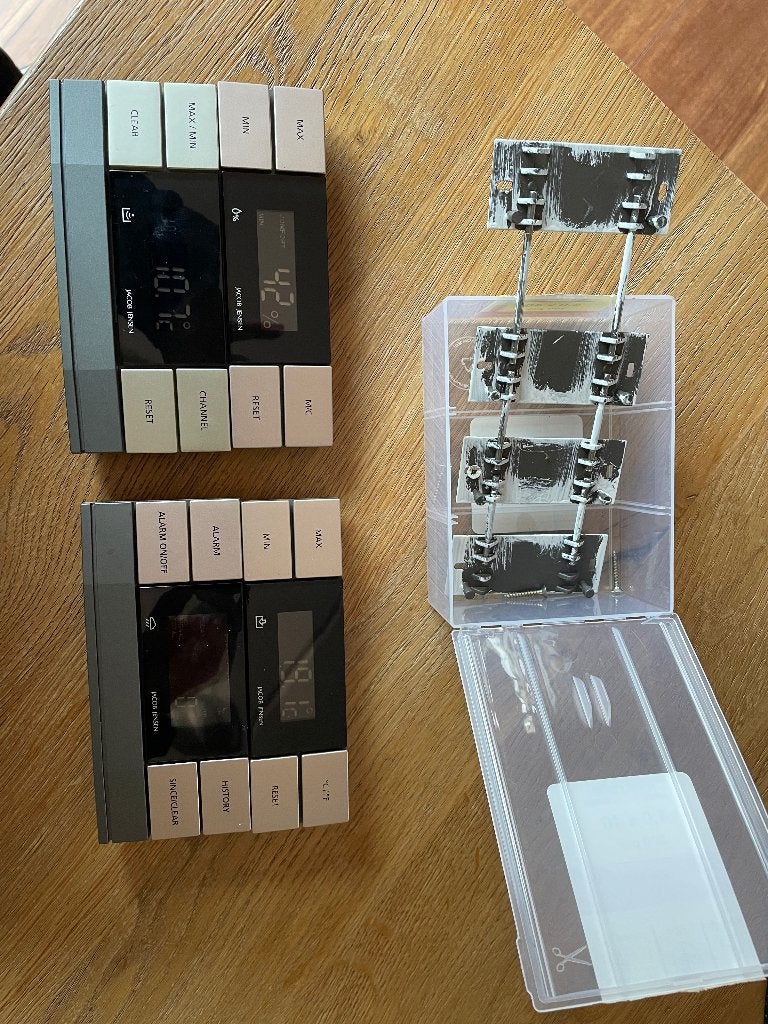 Jacob Jensen hygro barometer etc, Ophalen of Verzenden, Zo goed als nieuw, Weerstation
