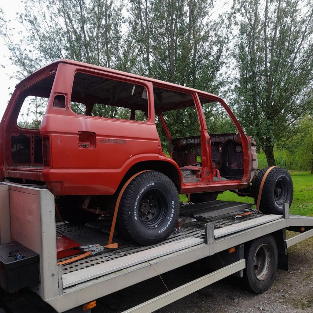 Toyota landcruiser hj60 koets en chassis, Ophalen, Toyota