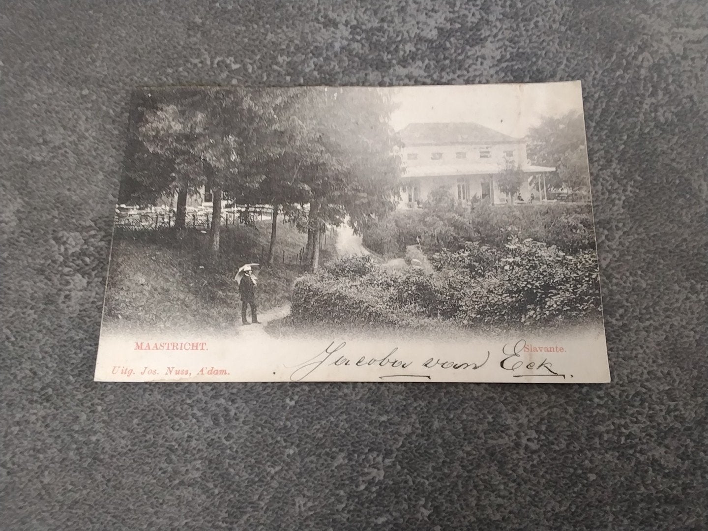 Maastricht Slavante jr 1901, Verzenden, Voor 1920, Gelopen, Limburg