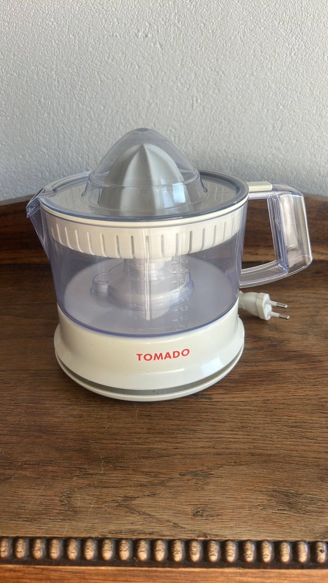 Tomado elektrische citruspers, Ophalen of Verzenden, Citruspers
