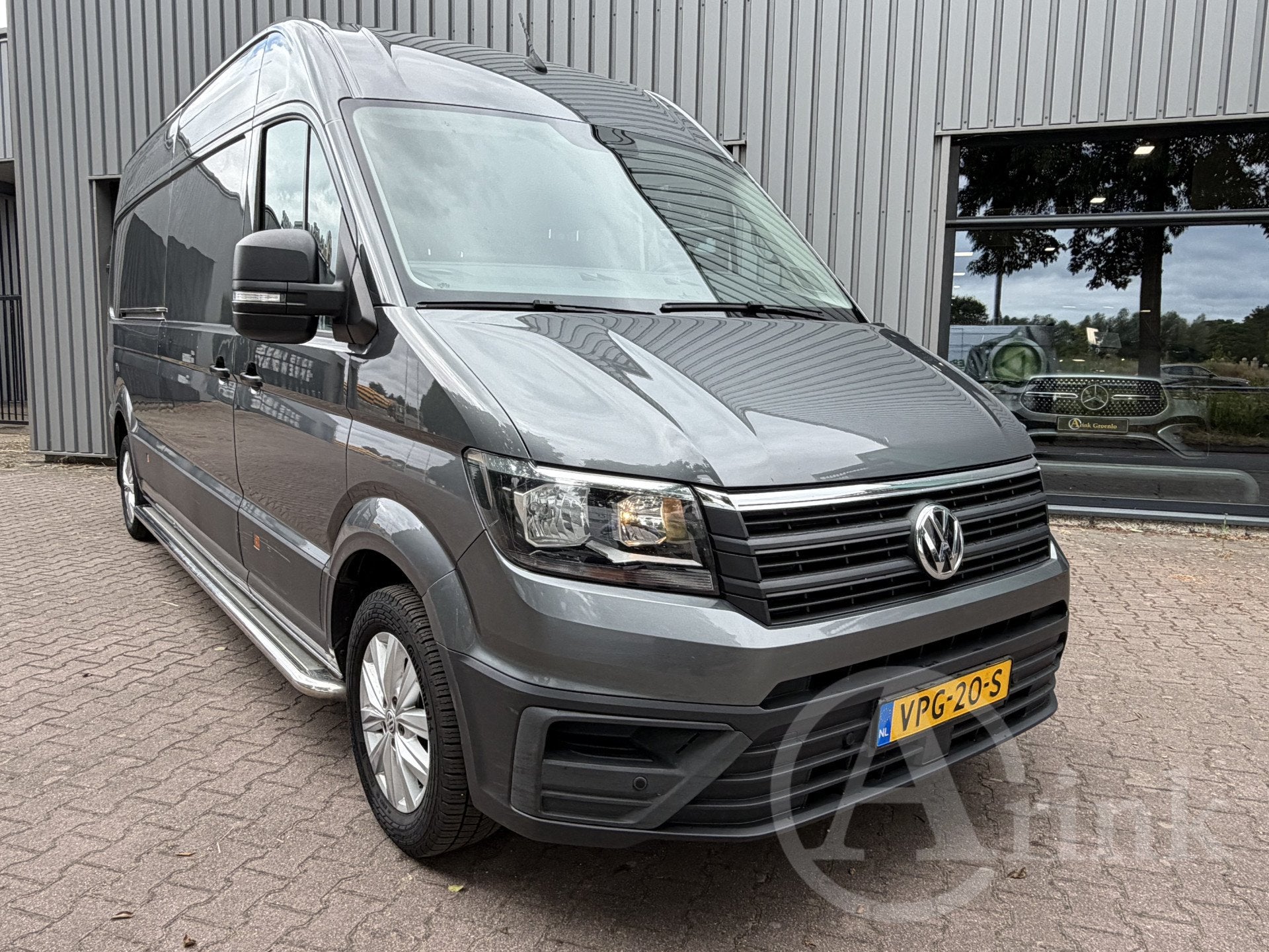 Volkswagen Crafter 35 L4H3 177 Pk Automaat, PDC, Airco, Navi, Auto's, Stof, Gebruikt, 4 cilinders, Met garantie (alle)