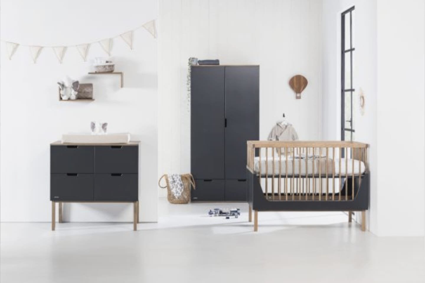 Kidsmill Sepp Babykamer (compleet), Kinderen en Baby's, Kinderkamer | Complete kinderkamers, Ophalen, Zo goed als nieuw, Jongetje of Meisje