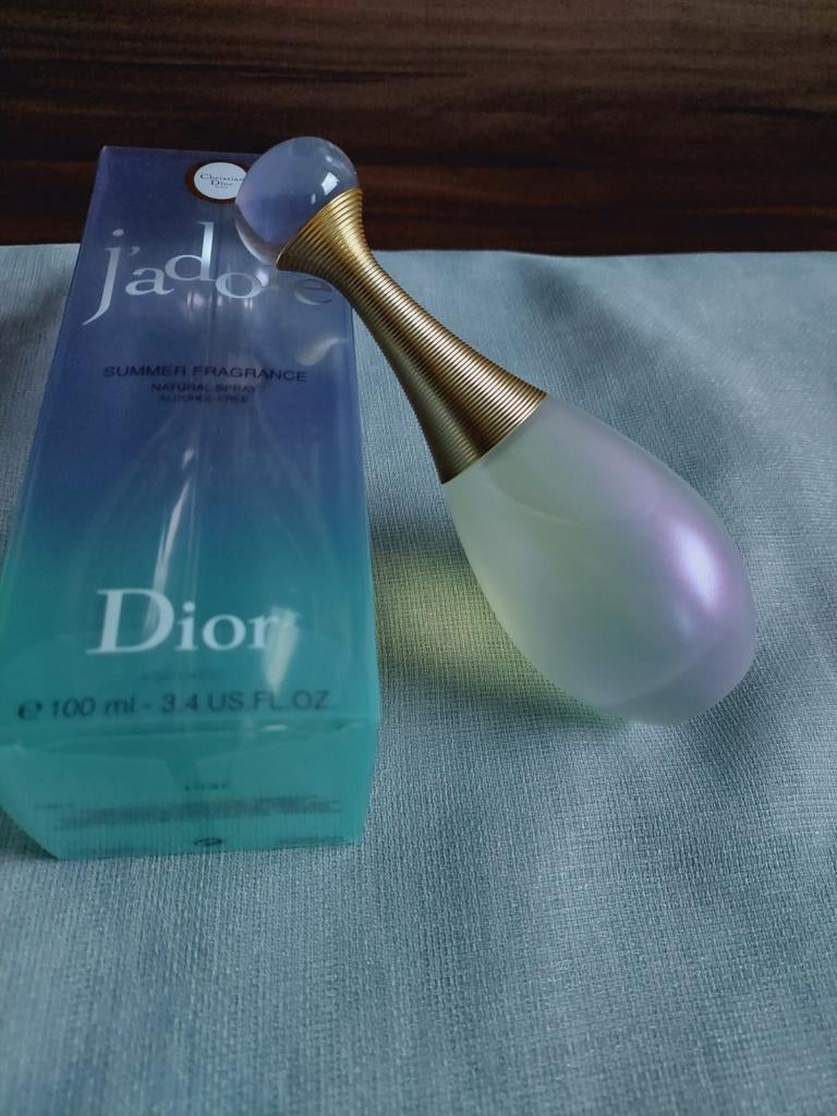 Dior J'adore Summer Fragrance 2004 - collector's item, Ophalen of Verzenden, Nieuw, Parfumfles, Gevuld