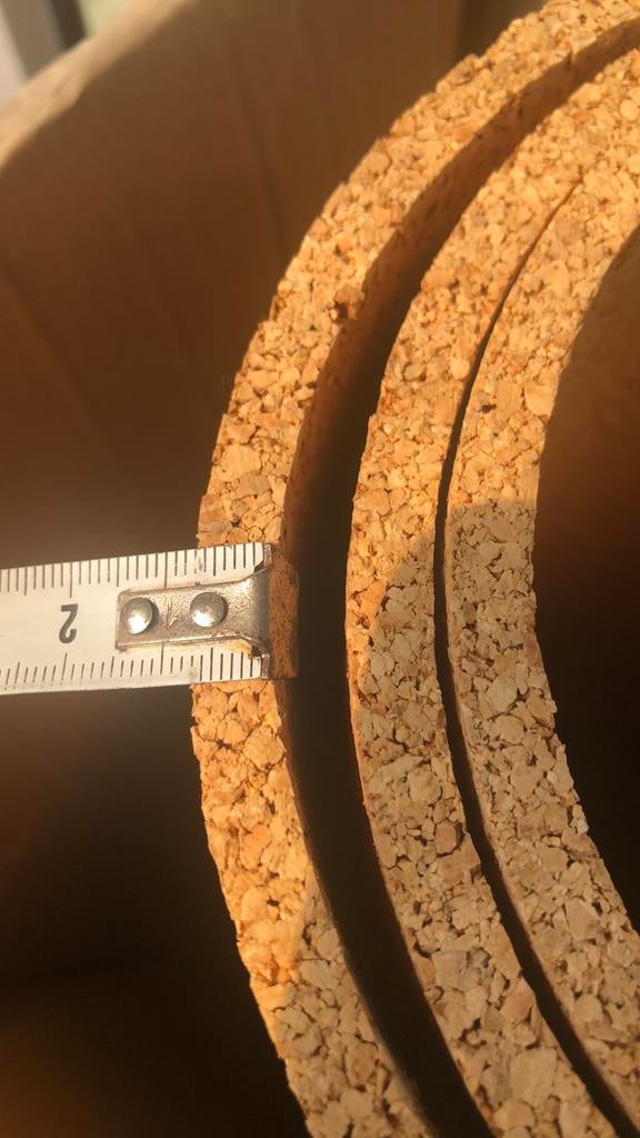 Kurkrol stukje over 1m breed, Overige materialen, Zo goed als nieuw, Minder dan 5 m², Muurisolatie