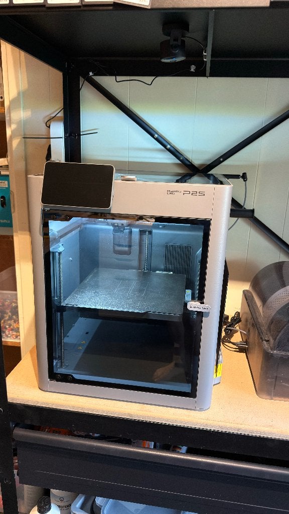 Bambu Lab P2S zonder AMS, Computers en Software, 3D Printers, Ophalen, Bambulab, Zo goed als nieuw, Filament