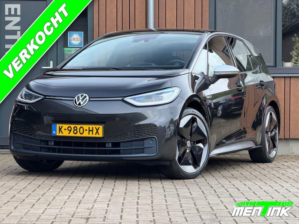 Volkswagen ID.3 FIRST MAX 58 KWH Head-up 20'' Pano Camera So, Auto's, Automaat, Gebruikt, ID.3, Xenon verlichting