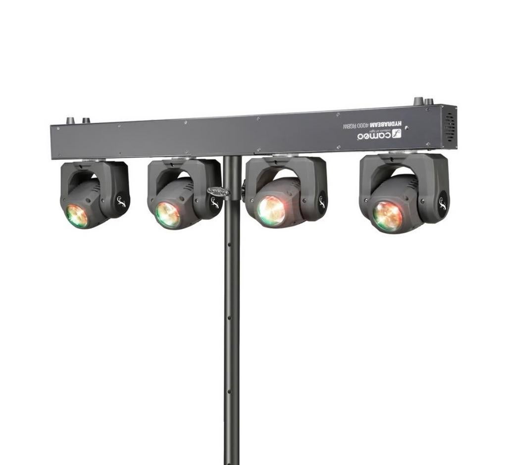 Cameo HYDRABEAM 4000 RGBW quad LED moving heads + flightcase, Ophalen, Zo goed als nieuw, Licht, Kleur