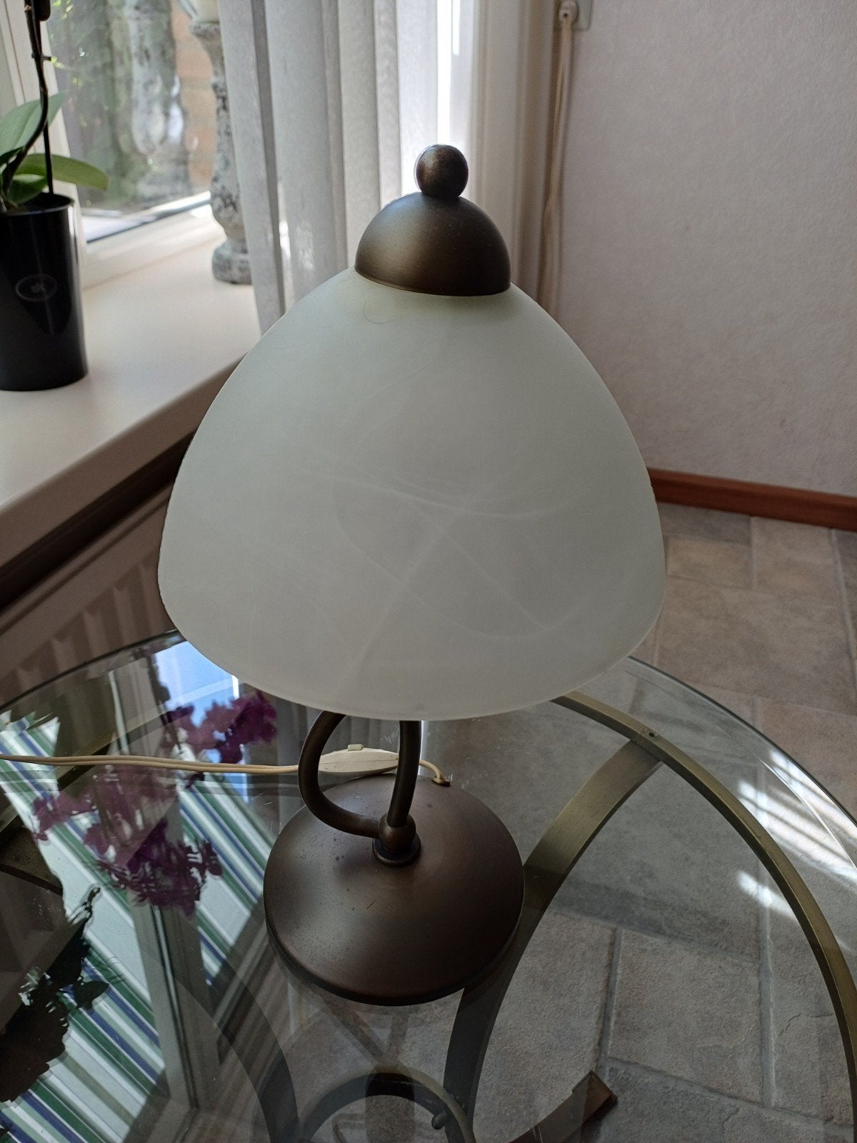 schemerlamp, Ophalen