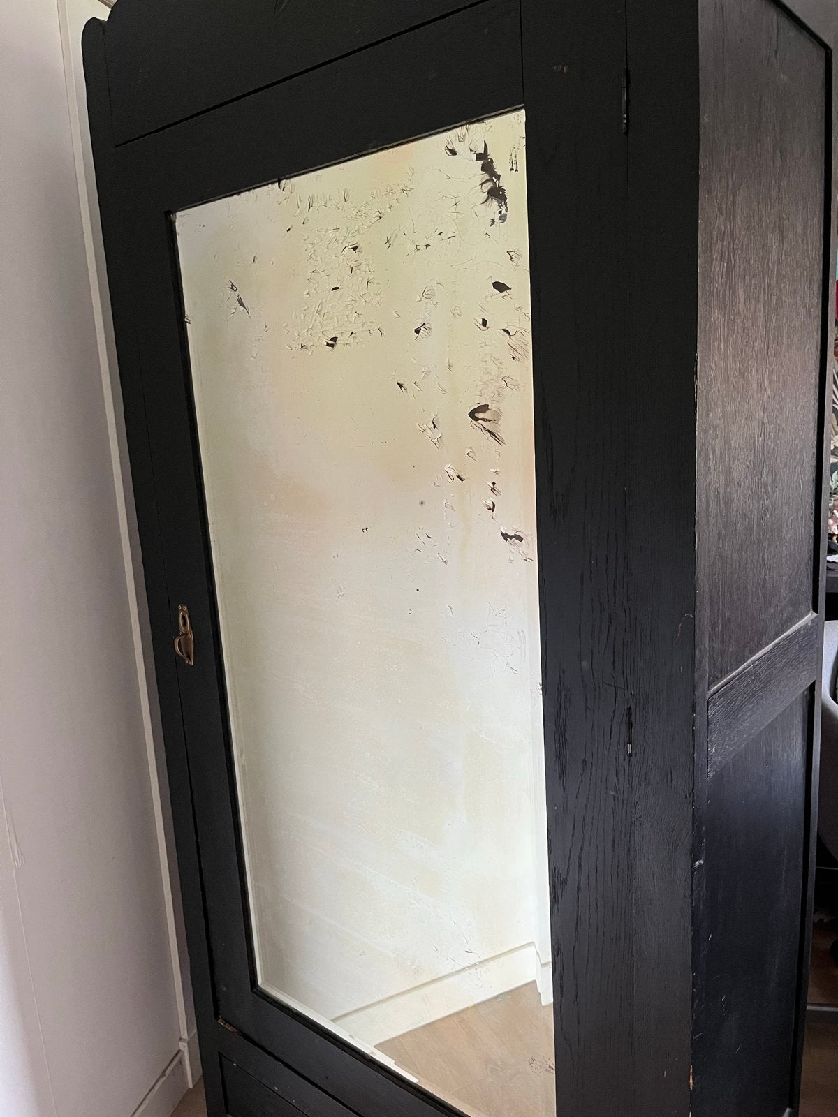 Vintage Zwarte Kast, Ophalen
