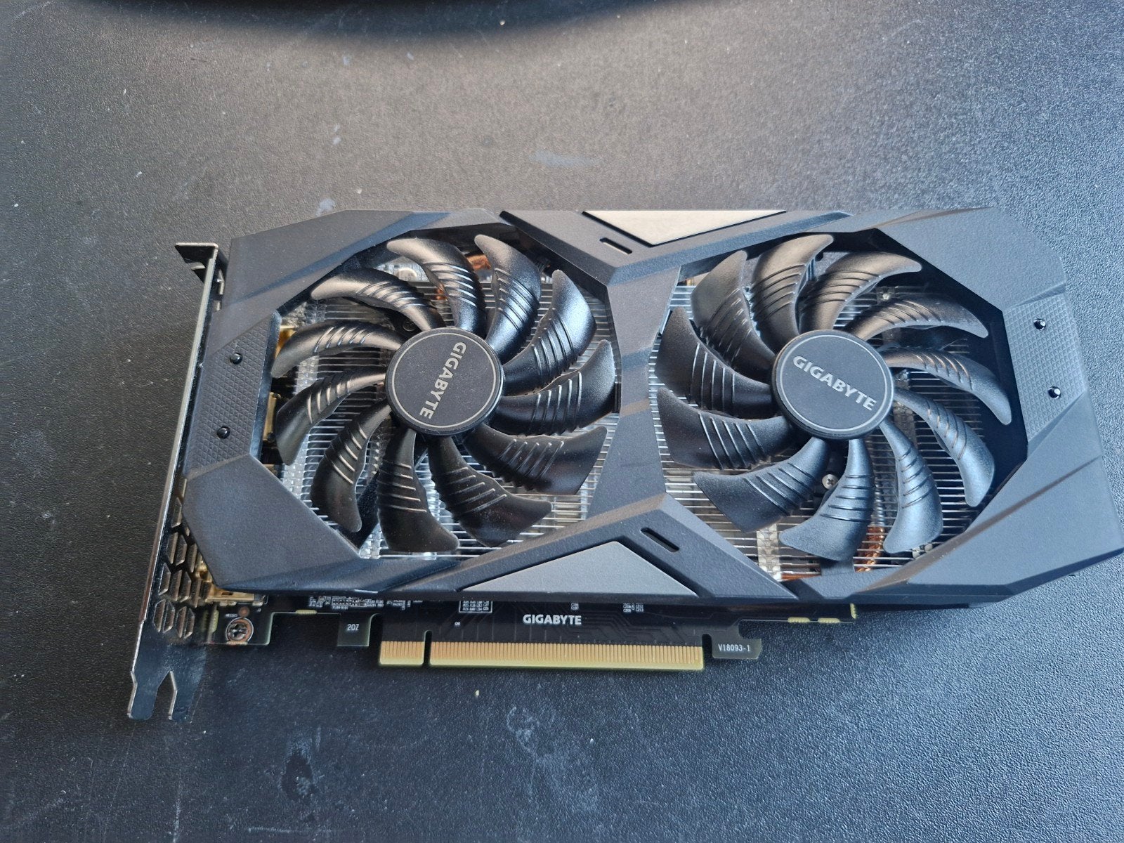 Gigabyte GeForce GTX 1660 TI OC 6GB, Computers en Software, Videokaarten, PCI-Express 3, Gebruikt, GDDR6, Ophalen of Verzenden