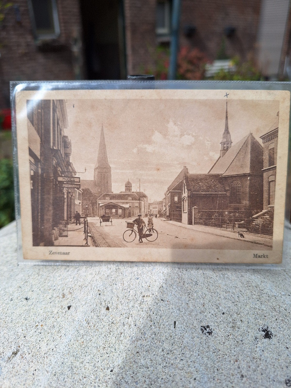 Zevenaar ,, Markt ,, Hele oude Ansichtkaart., Verzamelen, Ophalen, Voor 1920, Gelopen, Gelderland