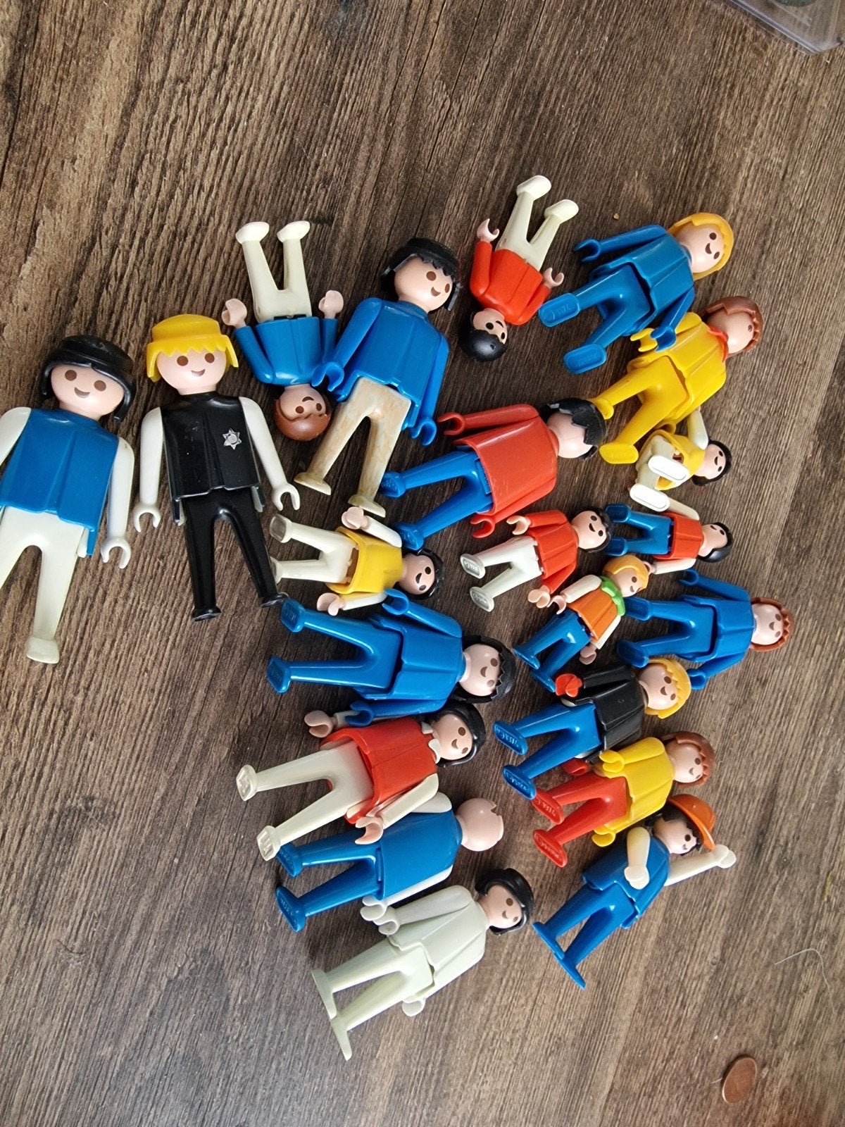 Vintage Playmobil poppetjes - 21 stuks, Ophalen of Verzenden, Gebruikt