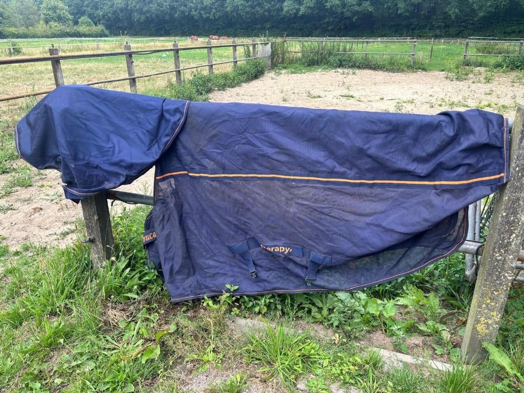 Bucas therapy deken incl. hals maat 155/206 / XL, Dieren en Toebehoren, Paarden en Pony's | Dekens en Dekjes, Ophalen of Verzenden