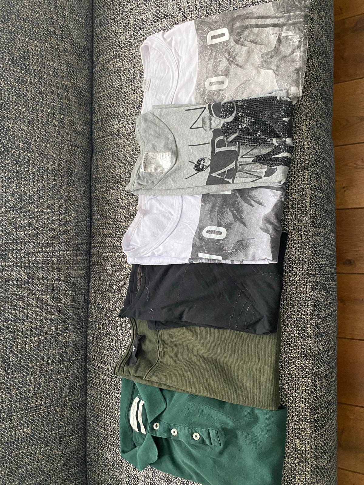 T-shirts/polo heren - 6 stuks (Zara, 8mm, Salada de Cores), Kleding | Heren, Ophalen, Gedragen, Maat 52/54 (L), Meerkleurig