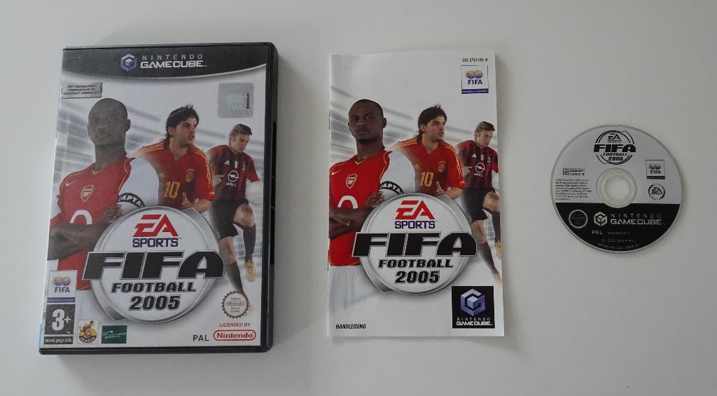 FIFA Football 2005 compleet voor Nintendo GameCube, Spelcomputers en Games, Games | Nintendo GameCube, Ophalen, Zo goed als nieuw