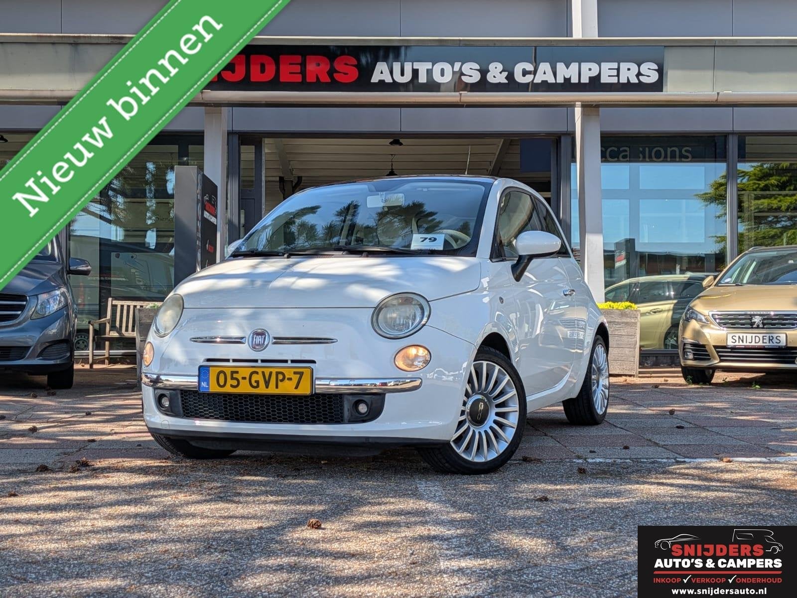 Fiat 500 1.2 Lounge automaat, Auto's, Fiat, Bedrijf, Te koop, ABS, Airbags, Airconditioning, Alarm, Automatische klimaatregeling
