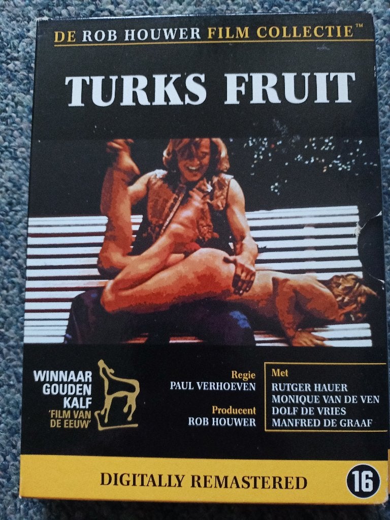Turks Fruit - Rutger Hauer, Monique van de Ven., Vanaf 16 jaar, Ophalen of Verzenden, Zo goed als nieuw, Film