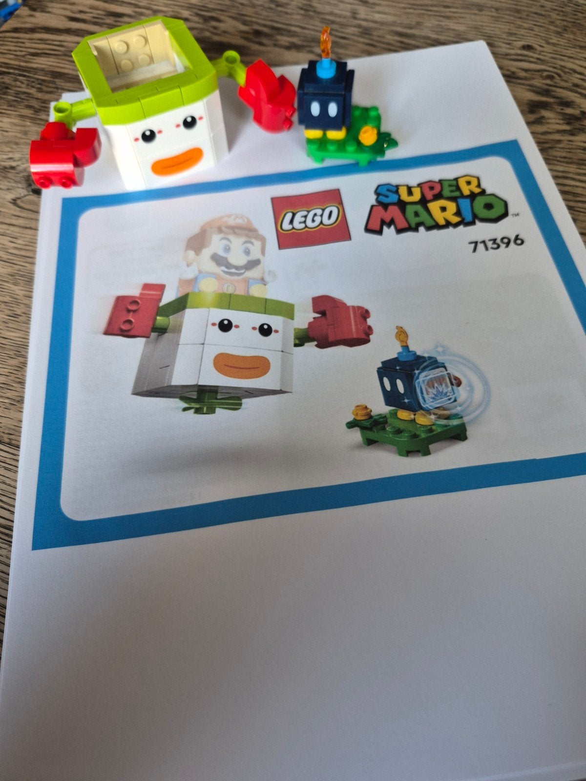 LEGO Super Mario 71396 Bowser Jr.'s Clown Car, Kinderen en Baby's, Speelgoed | Duplo en Lego, Zo goed als nieuw, Lego, Ophalen of Verzenden