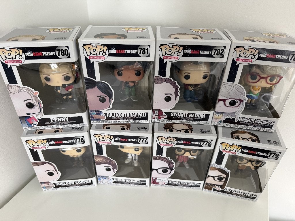 The Big Bang Theory - Funko Pop Set, Ophalen of Verzenden, Zo goed als nieuw