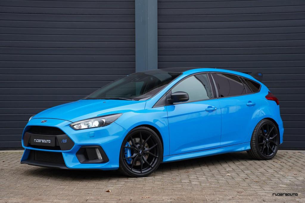 Ford Focus 2.3 RS LSD Blue & Black | Stuurverwarming | Sony, Gebruikt, Zwart, 4 cilinders, 2300 cc