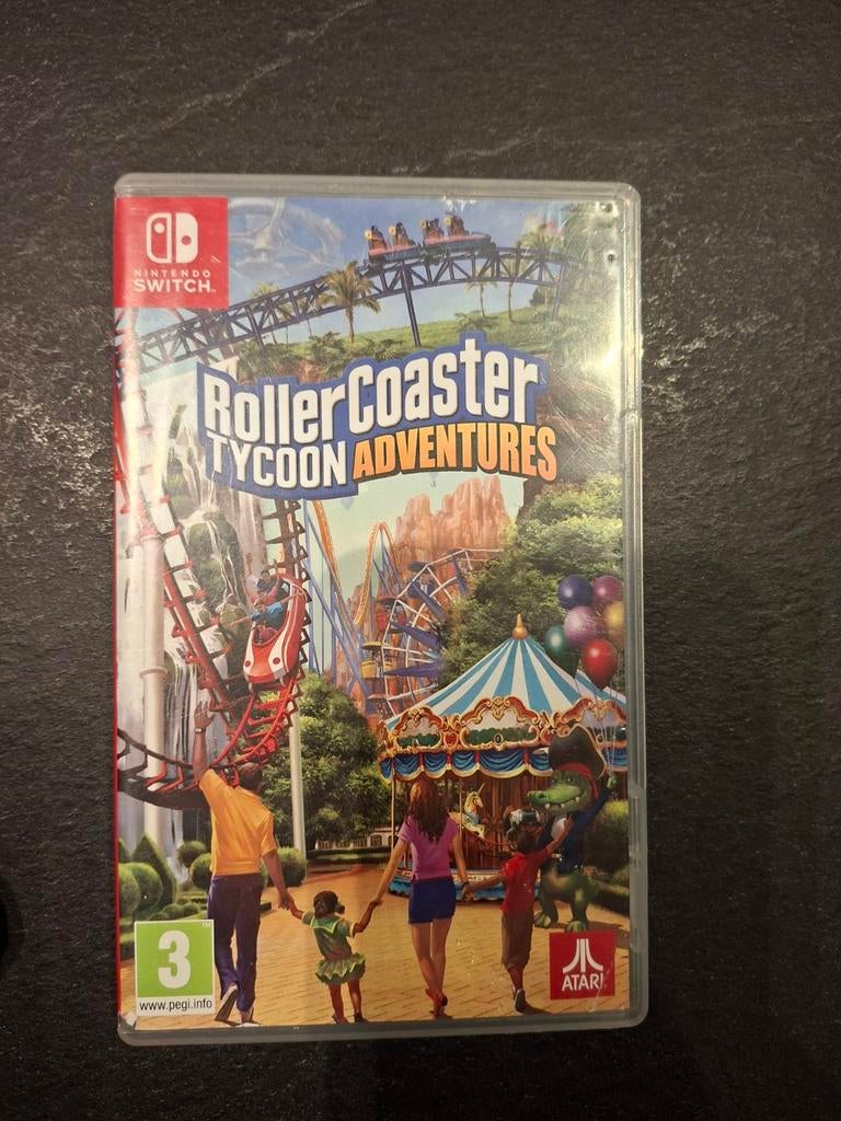 RollerCoaster Tycoon Adventures Nintendo Switch, Spelcomputers en Games, Games | Nintendo Switch, Gebruikt, 1 speler, Ophalen of Verzenden