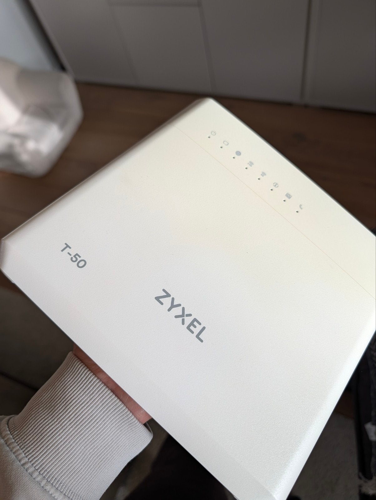 Zyxel T-50 Router, Computers en Software, Ophalen, Gebruikt, Router met modem, Zyxel