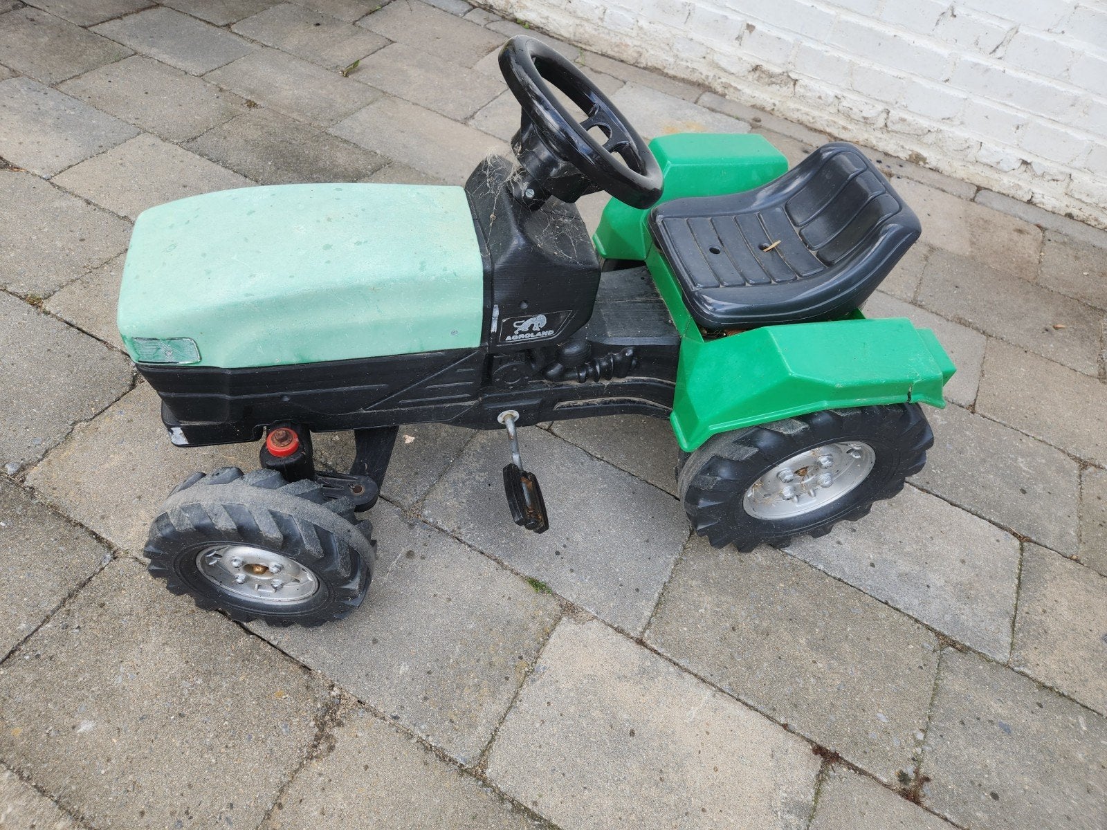 gratis traptrekker tractor, Kinderen en Baby's, Ophalen, Gebruikt, Overige merken