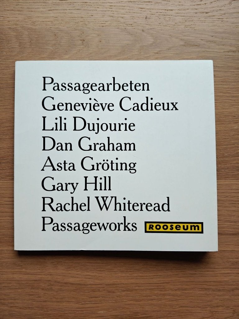 Rooseum - Passagearbeten / Passageworks, Ophalen of Verzenden, Zo goed als nieuw, Schilder- en Tekenkunst
