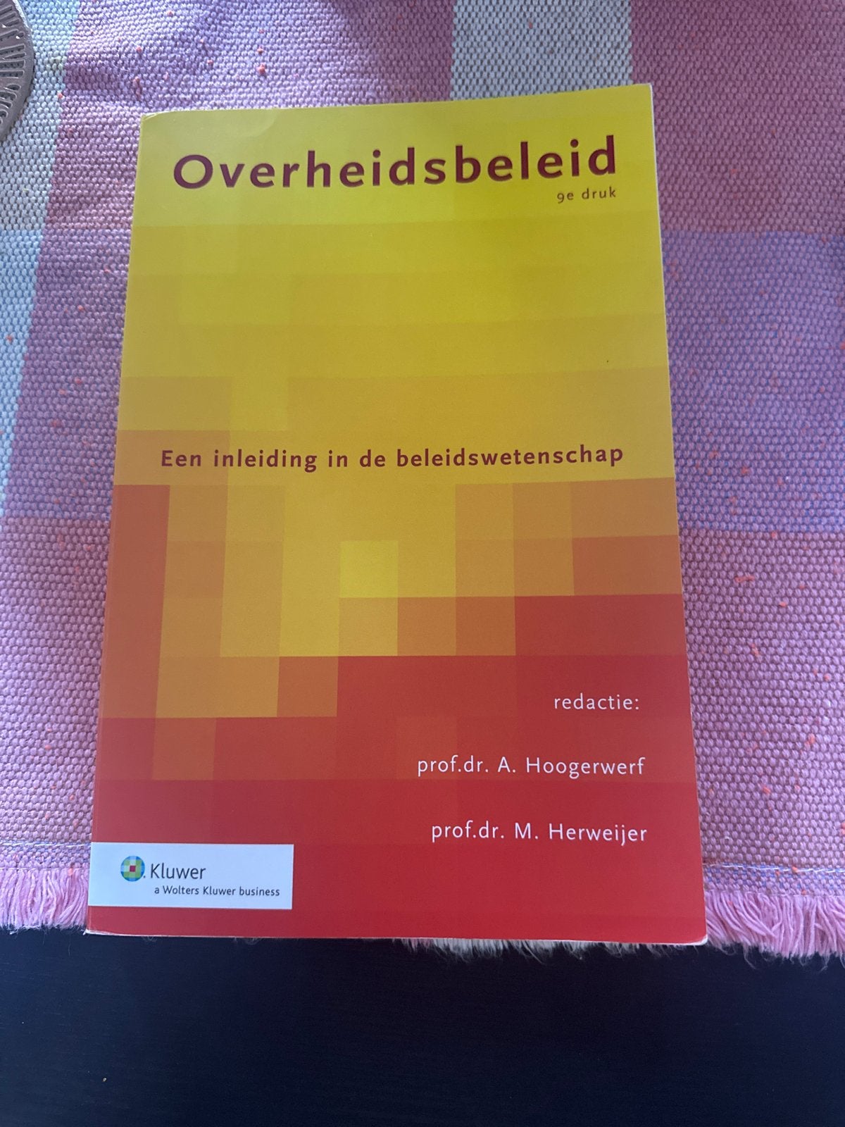 Overheidsbeleid: Inleiding in de beleidswetenschap, Ophalen of Verzenden, Alpha, Gelezen, HBO