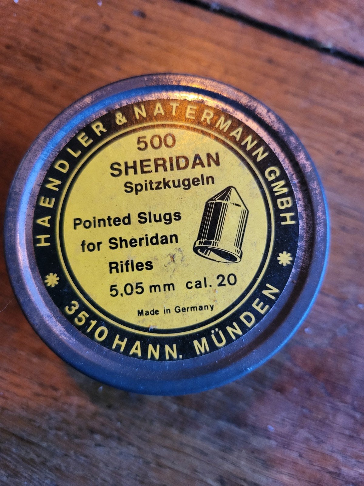 Sheridan Pointed Slugs 5.05mm cal .20 Luchtbukskogels, Ophalen of Verzenden, Nieuw