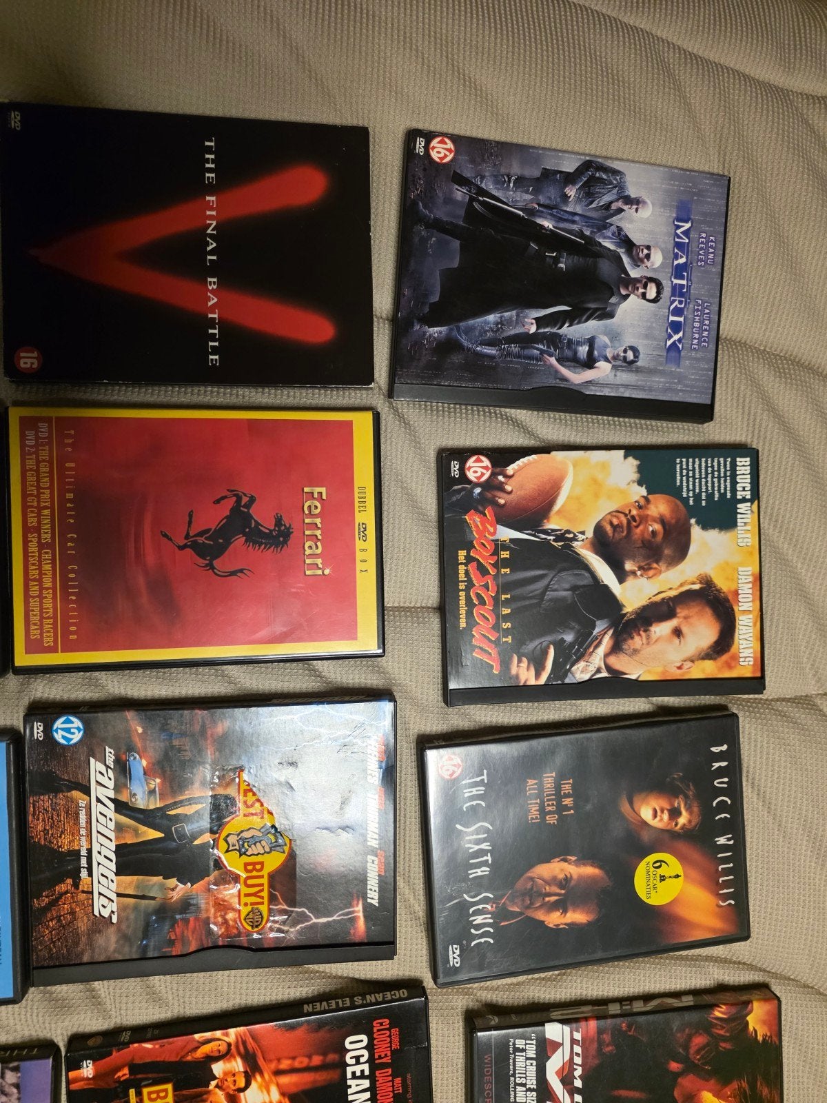 Diverse DVD's: The Lord of the Rings, Pulp Fiction, Matrix, Ophalen of Verzenden