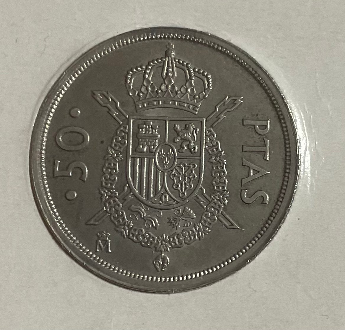 50 pesetas Spanje 1983, Ophalen of Verzenden, Overige landen