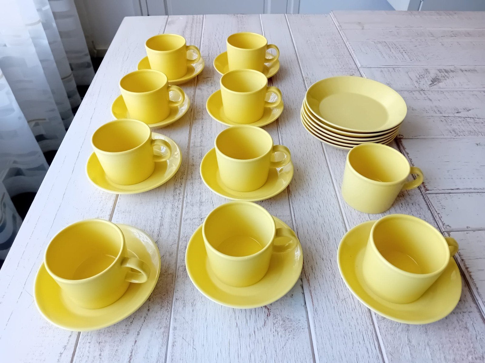Geel Arabia Teema voor iittala Teema servies puntgaaf, Ophalen of Verzenden, Zo goed als nieuw, Overige stijlen, Kop(pen) en/of Schotel(s)