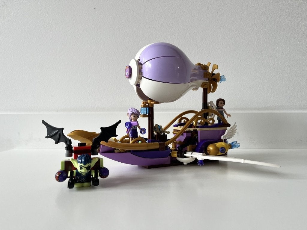 Lego Elves 41184 - Aira's Luchtschip & de Jacht op 't Amulet, Overige thema's, Lego, Ophalen of Verzenden, Zo goed als nieuw