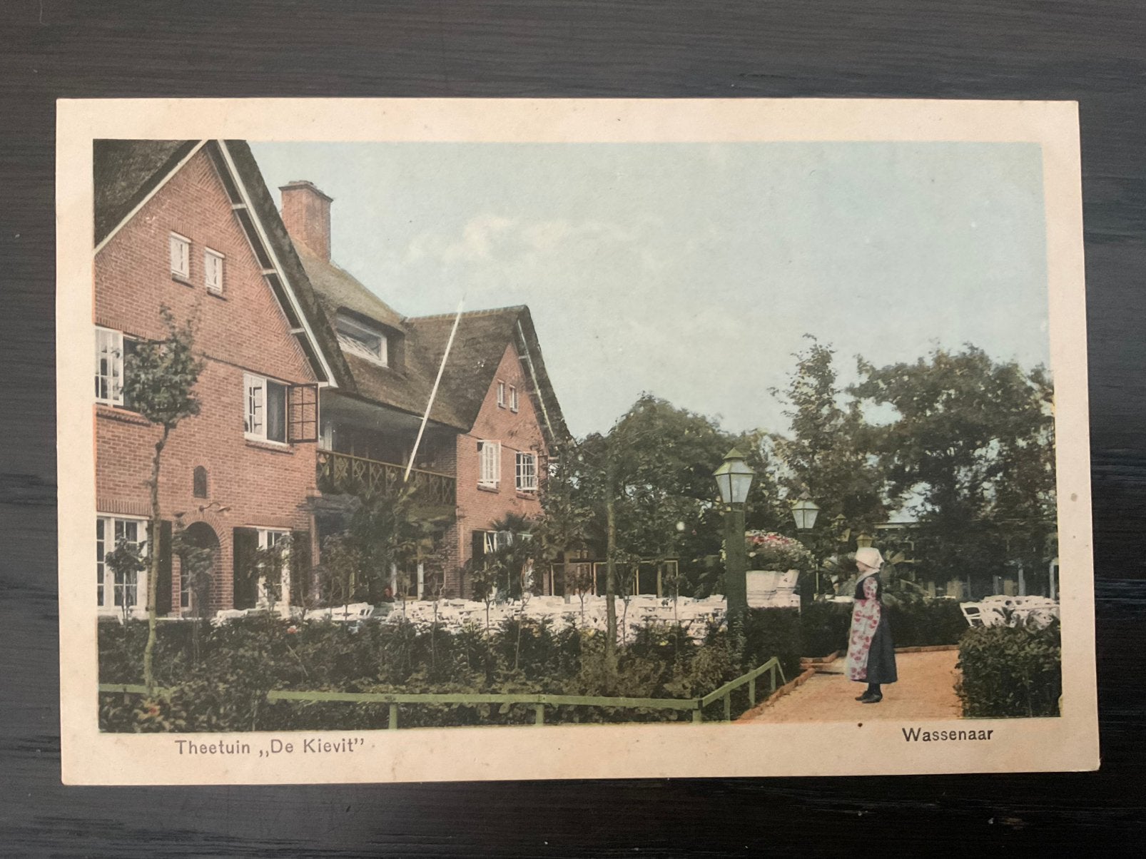 Wassenaar theetuin de kievit, Ophalen of Verzenden, Voor 1920, Zuid-Holland
