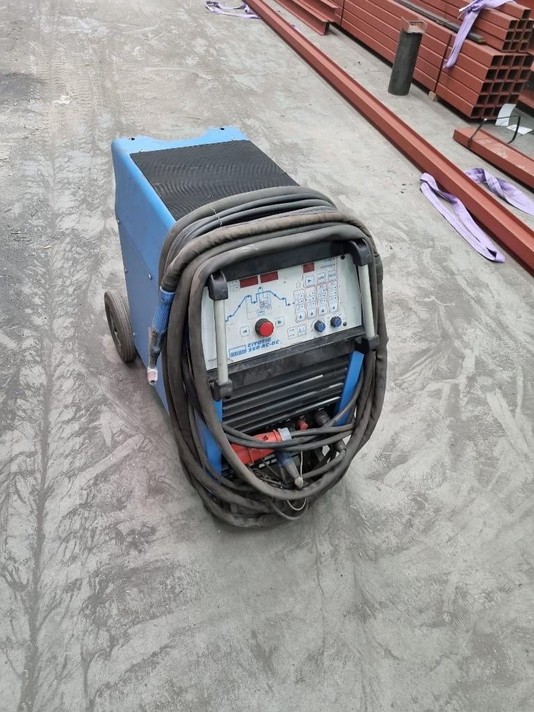 TIG lasapparaat Oerlikon citotig 350 AC-DC, Ophalen, Gebruikt, 250 ampère of meer, Tig