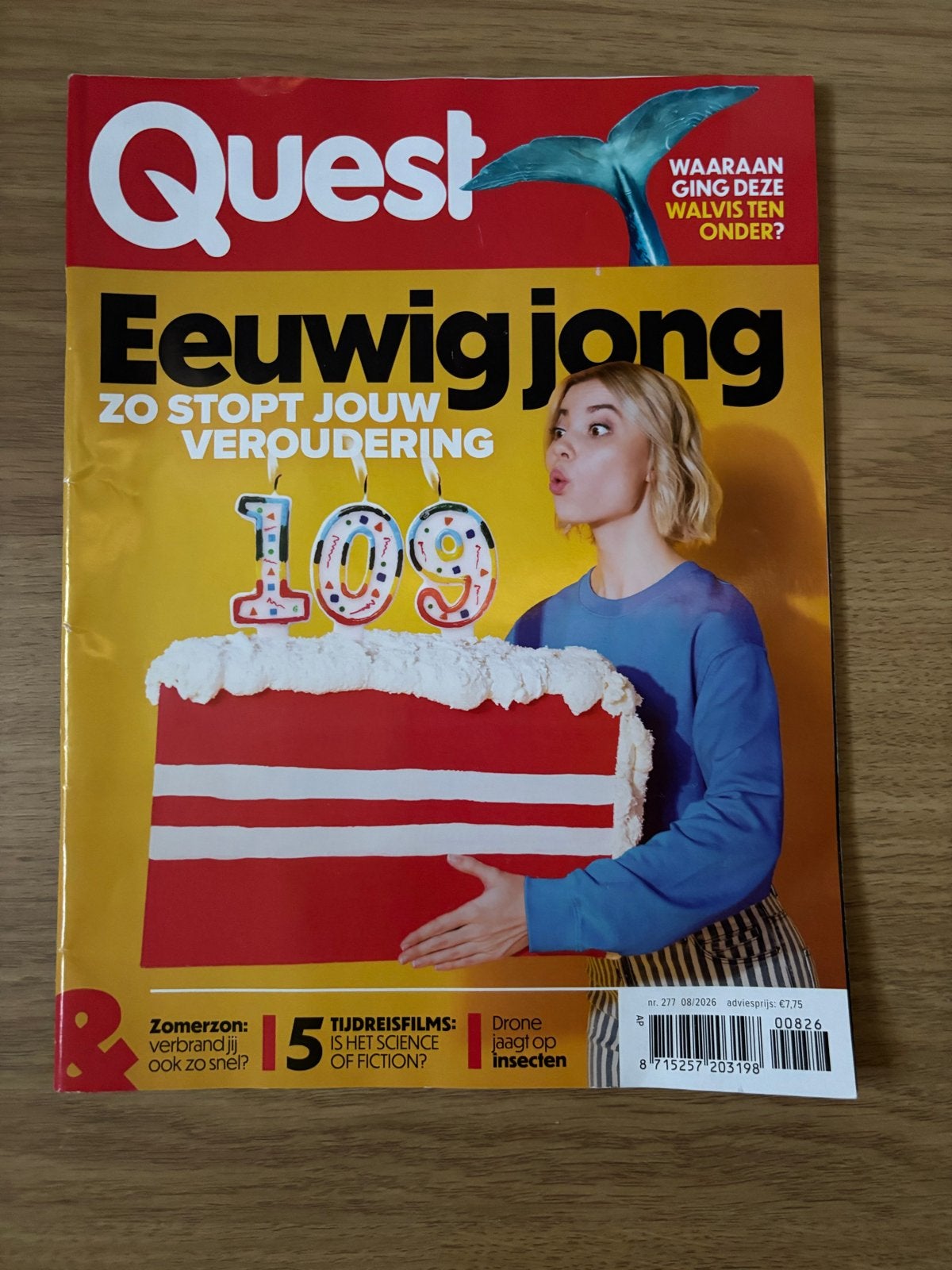 Quest - nummer 277 - 08/2026, Ophalen of Verzenden, Zo goed als nieuw, Wetenschap en Natuur