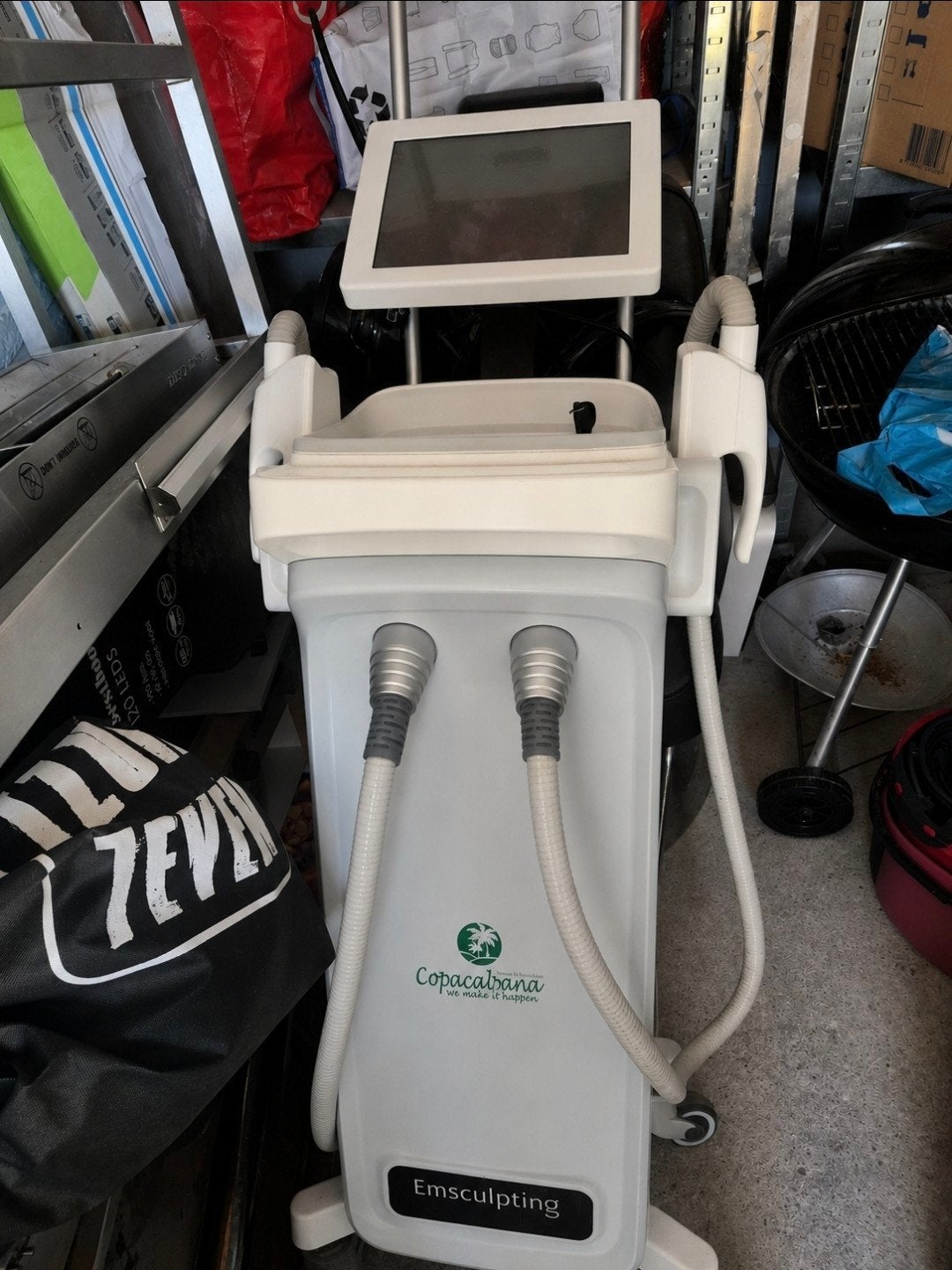 Krachtige EMS machine voor spieropbouw en vetverbranding, Ophalen