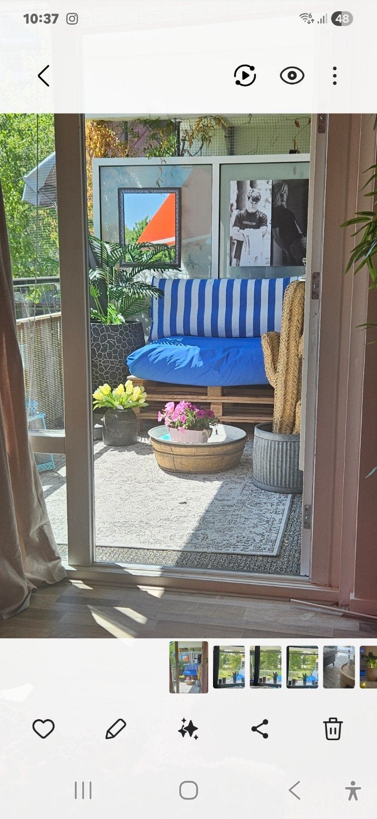 Tuin of Balkonbank, Ophalen of Verzenden