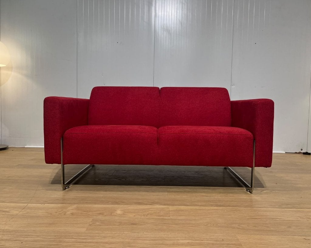 NIEUW GESTOFFEERD Artifort Mare Loveseat Rood + Garantie