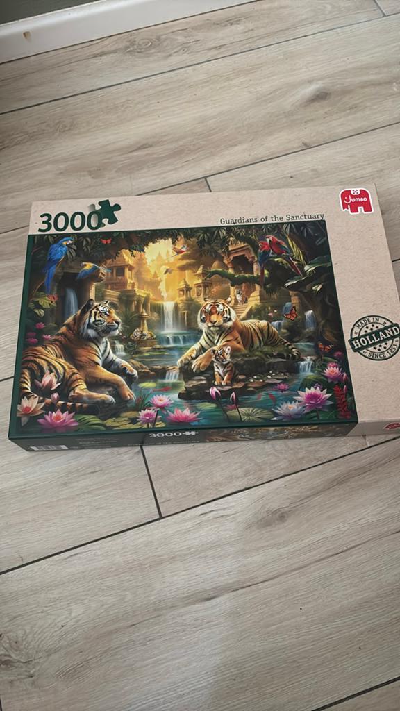 Jumbo Legpuzzel 3000 Stukjes - Guardians of the Sanctuary, Hobby en Vrije tijd, Ophalen, Meer dan 1500 stukjes, Nieuw, Legpuzzel