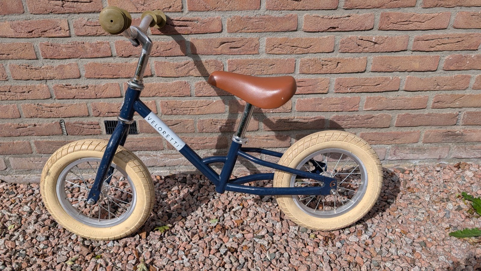 Veloretti Loopfiets Blauw - Perfect voor de kleintjes!, Ophalen, Gebruikt, Loopfiets