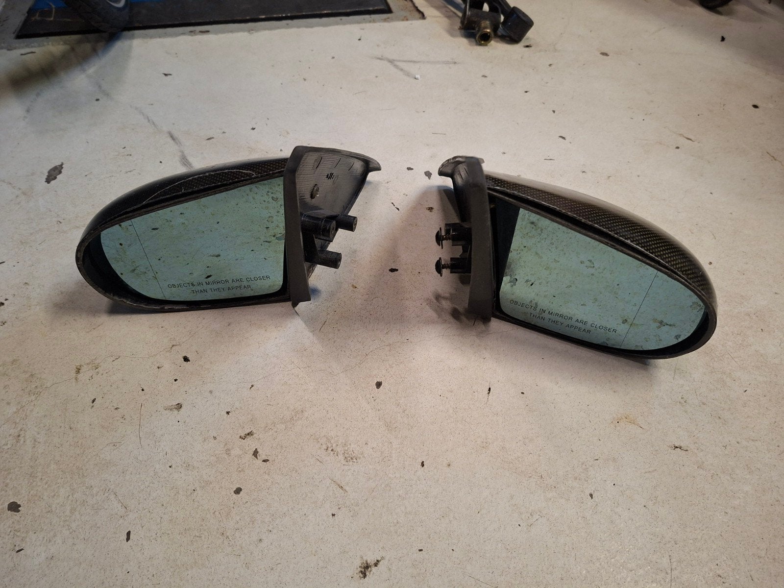 Civic Ek / Ej9 spiegels (carbon look), Ophalen of Verzenden, Gebruikt, Honda